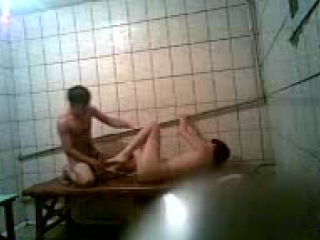 kazakh woman fucks in the sauna